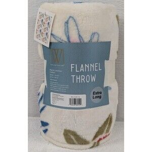 Wayland Square - Flannel Fuzzy Throw Blanket - 50" x 70"
